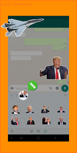 World Leaders Sticker Pack for WhatsApp screenshot