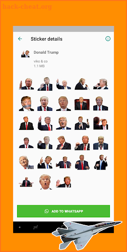 World Leaders Sticker Pack for WhatsApp screenshot