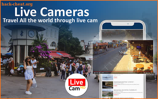 World Live Cam – Camera with Live Weather screenshot