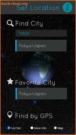 World Live Moon -Global Finder screenshot