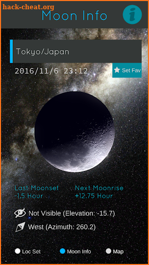 World Live Moon -Global Finder screenshot