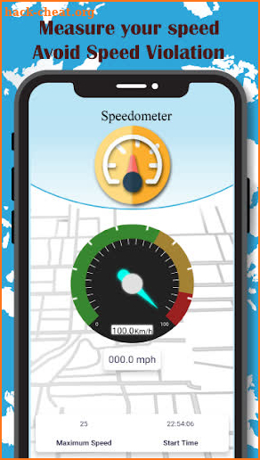 World Map and GPS Navigation screenshot