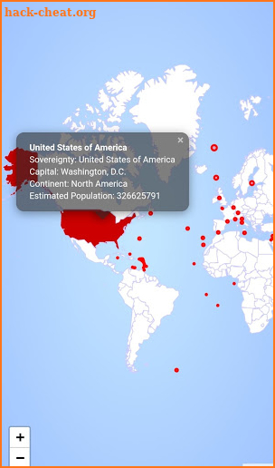 WORLD MAP: Geography Quiz, Atlas, Countries screenshot