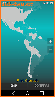 World Map Quiz screenshot