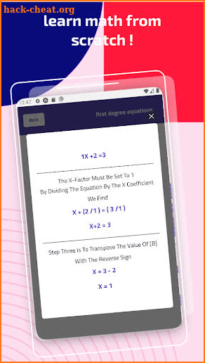 World Math - Homework Solve screenshot