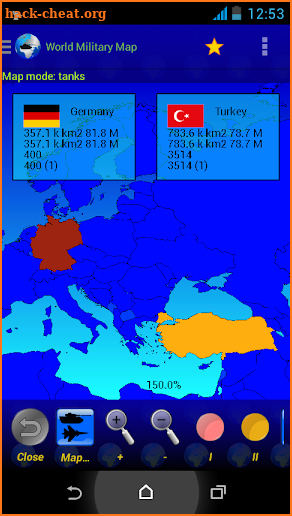 World Military Map Pro screenshot