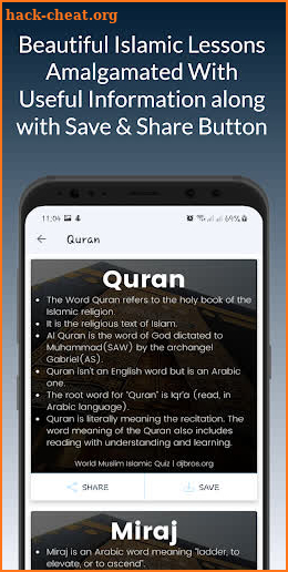 World Muslim Islamic Quiz screenshot
