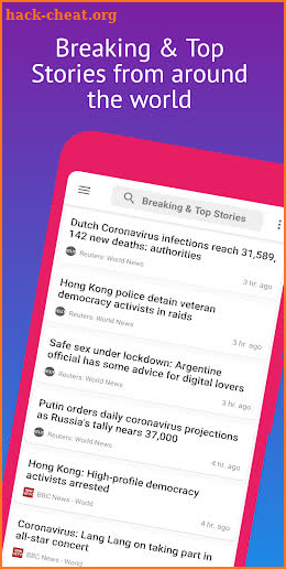 World News: Breaking News App screenshot