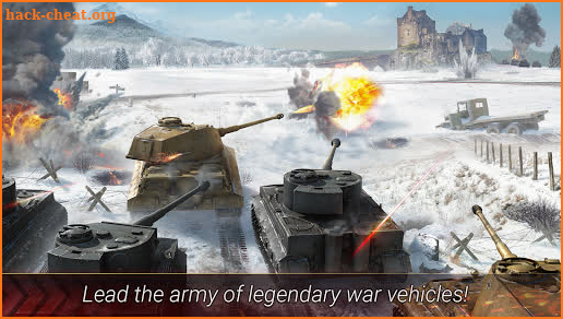 World of Armored Heroes: WW2 Tank Strategy Warfare screenshot