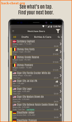 World of Beer screenshot