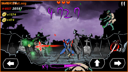 World Of Blade : Zombie Slasher screenshot