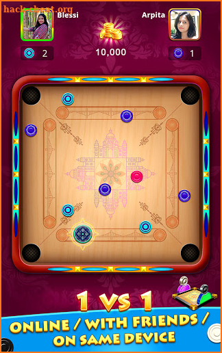 World Of Carrom : 3D Board Game screenshot