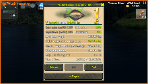 World of Fishers, Fishing game screenshot