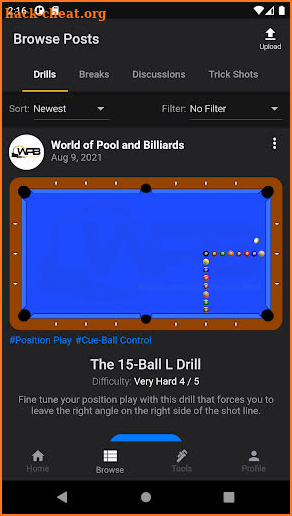 World of Pool and Billiards screenshot