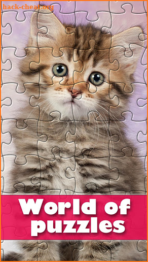 World of puzzles - best classic jigsaw puzzles screenshot