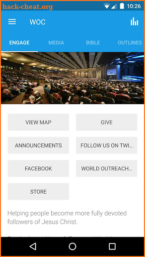 World Outreach Church screenshot