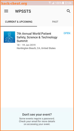World Patient Safety Summit screenshot