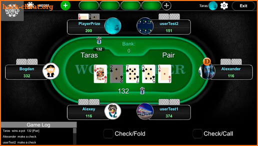 World Poker screenshot