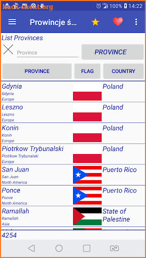 World Provinces screenshot