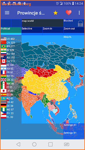 World Provinces screenshot