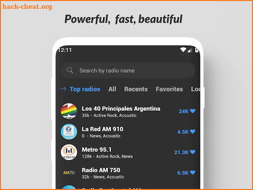 World Radio: FM World Radio, Online World Radio screenshot