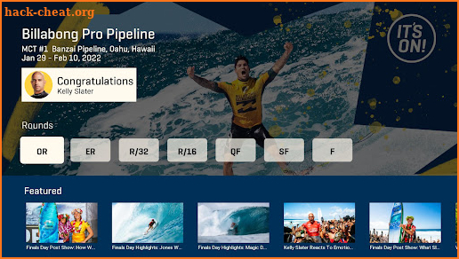 World Surf League screenshot