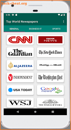 World Top Newspapers screenshot