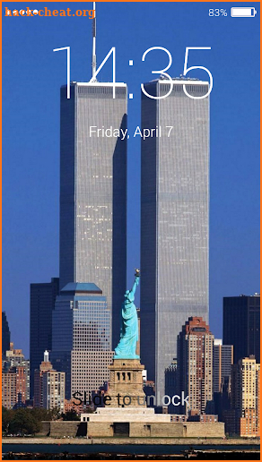 World Trade Center Lock Screen screenshot