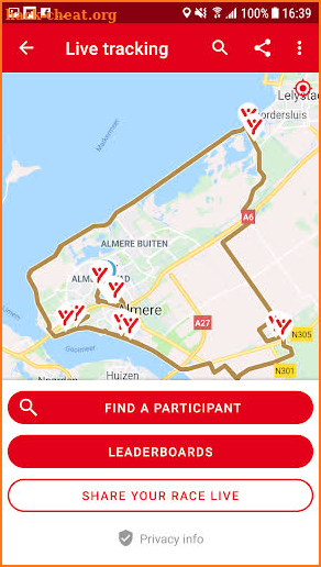 World Triathlon Almere 2021 screenshot