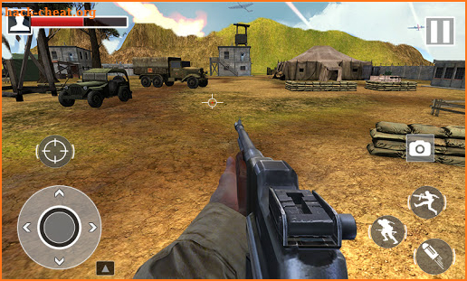 World War 2 FPS Shooting Games– WW2 Battle Combat screenshot