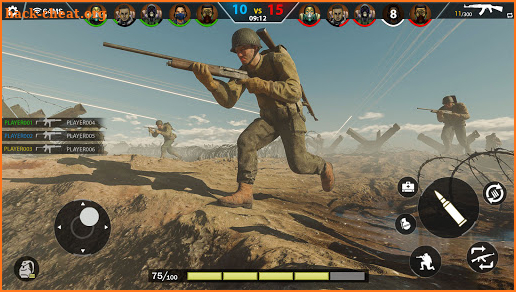 World War 2 Games: Multiplayer FPS Shooting Games screenshot