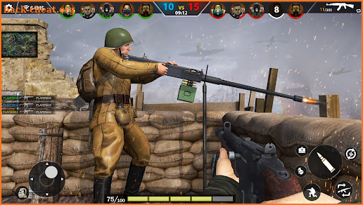 World War 2: Narva Combat, Shooting games screenshot