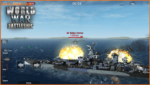 World War Battleship-Naval Assault Warship Shooter screenshot