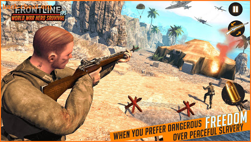 World War Frontline Battleground Shooting Game screenshot