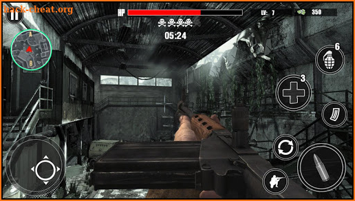 World War Gunner Guns Simulation Game screenshot