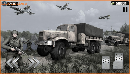 World War ll: US Army Bus Transport simulator screenshot