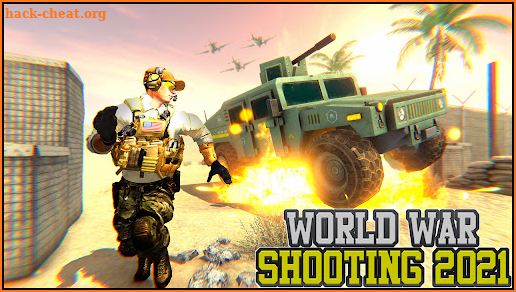 World War shooting Strike 2021- New ww2 Gun Games screenshot