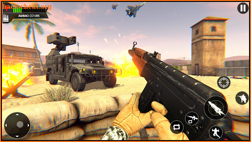 World War shooting Strike 2021- New ww2 Gun Games screenshot