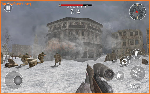 World War Winter Heroes - Free Shooting Games screenshot