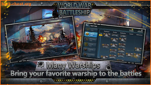 World War:Battleships screenshot