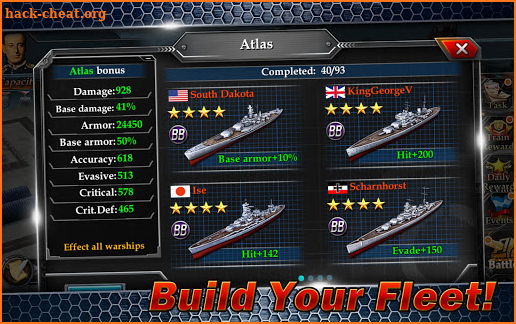 World Warfare: Battleships screenshot