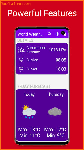 World Weather Now screenshot