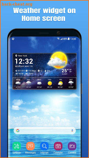 World weather widget&Forecast screenshot