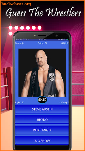 World Wrestling Quiz & Guess The Wrestler screenshot