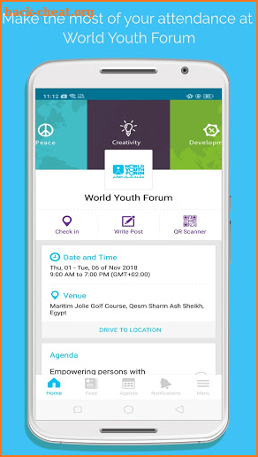 World Youth Forum screenshot