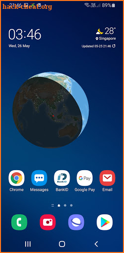 Worldshade widget screenshot