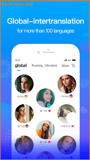WorldTalk:Meet friends around the world screenshot
