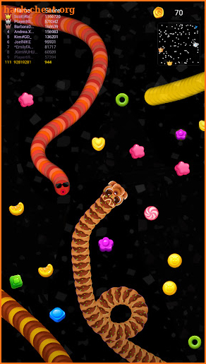 Worm Battle: Snake Game screenshot