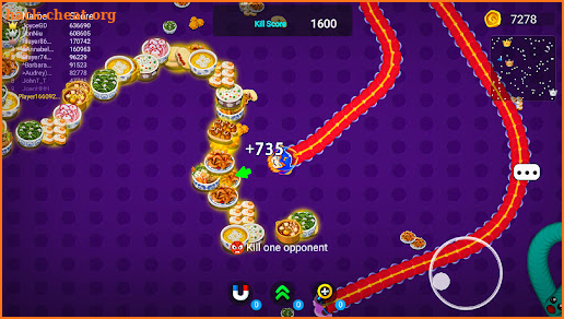 Worm Race - Snake Games screenshot