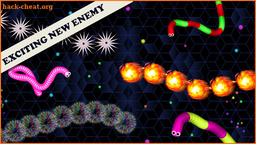 Worm Slithering Rivals Arena - Slither to Grow screenshot